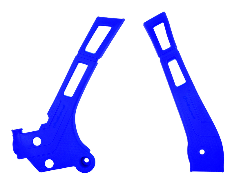 POLISPORT Rahmenschutz blau passend für Yamaha YZ125/250