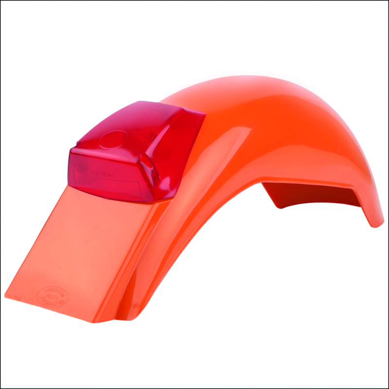 PRESTON PETTY Vintage Muder Kotflügel hinten Kürbis-orange