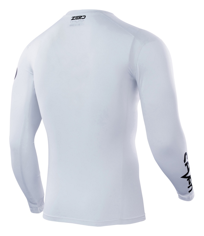 SEVEN Zero Jugend Kompressions Trikot  - Weiß