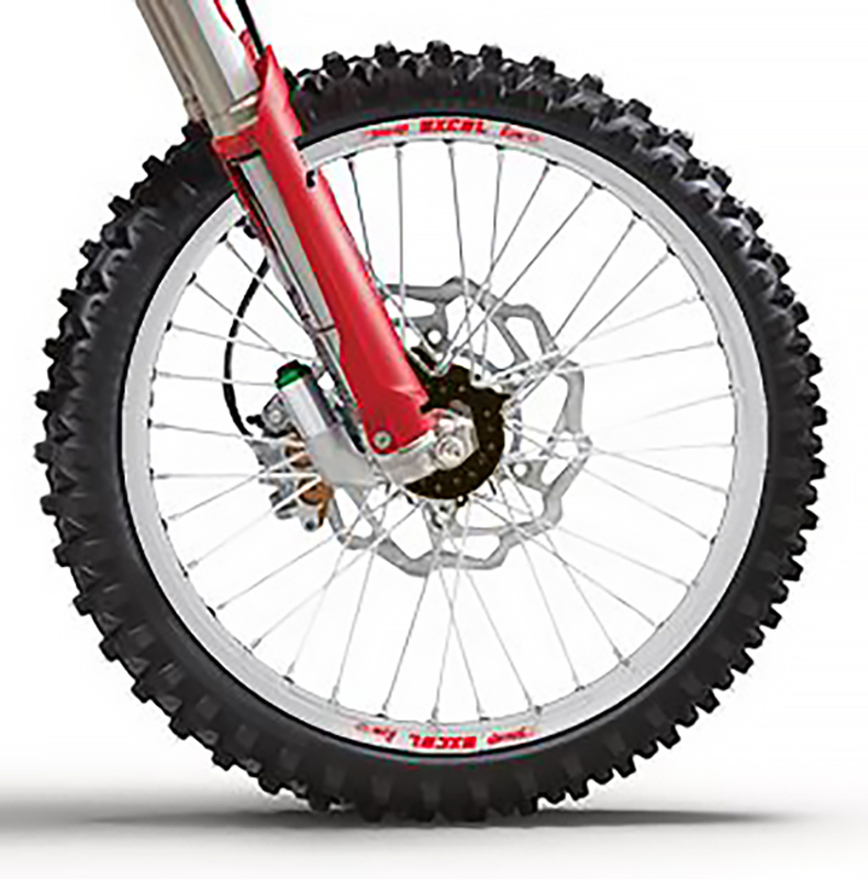 HAAN WHEELS Vorderrad Komplett 17x3,50x36T