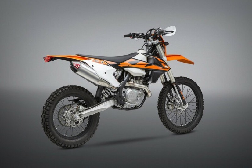 YOSHIMURA Schalldämpfer RS-4 Signature Series Aluminium/Kappe Carbon passend für KTM/Husqvarna