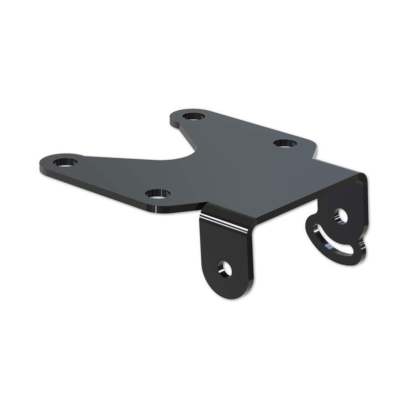 HIGHSIDER Akron-RS Pro, Kennzeichenhalter Universal