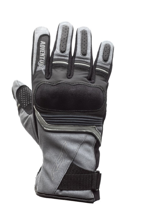 RST Adventure-X CE Leder Gloves Grau Größe XL
