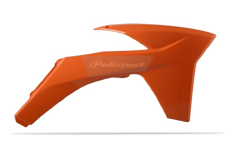 POLISPORT Kühlerspoiler seitlich passend für KTM SX EXC 11-12 Orange