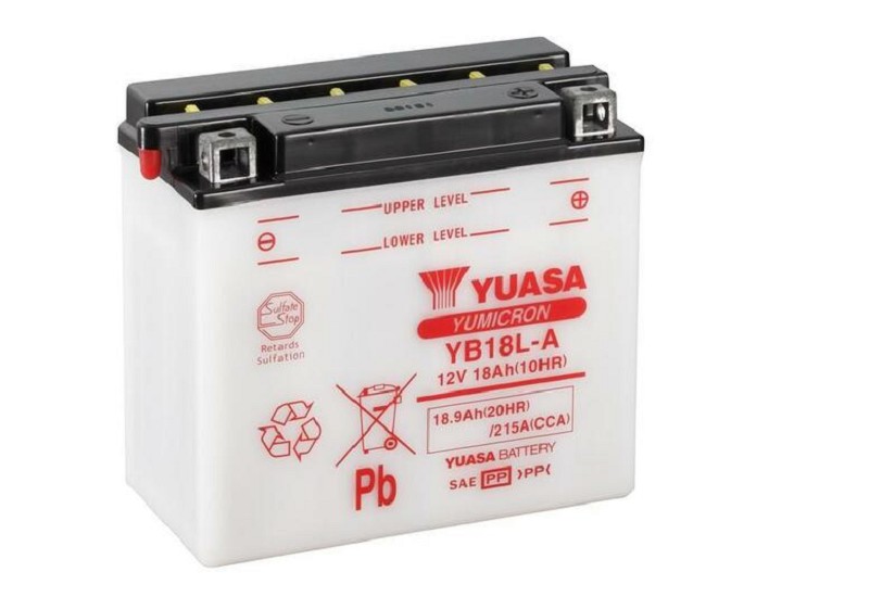 YUASA Blei/Säure Batterie ohne Säurepack - YB18L-A YUASA Blei/Säure Batterie ohne Säurepack - YB18L-A