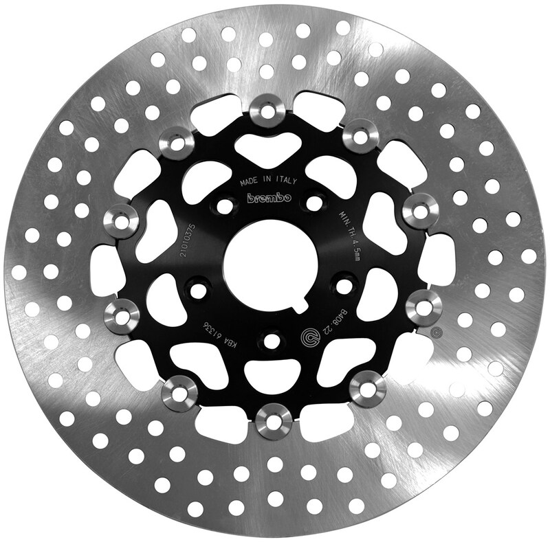 BREMBO Serie Oro rund schwimmend Bremsscheibe BREMBO Serie Oro rund schwimmend Bremsscheibe