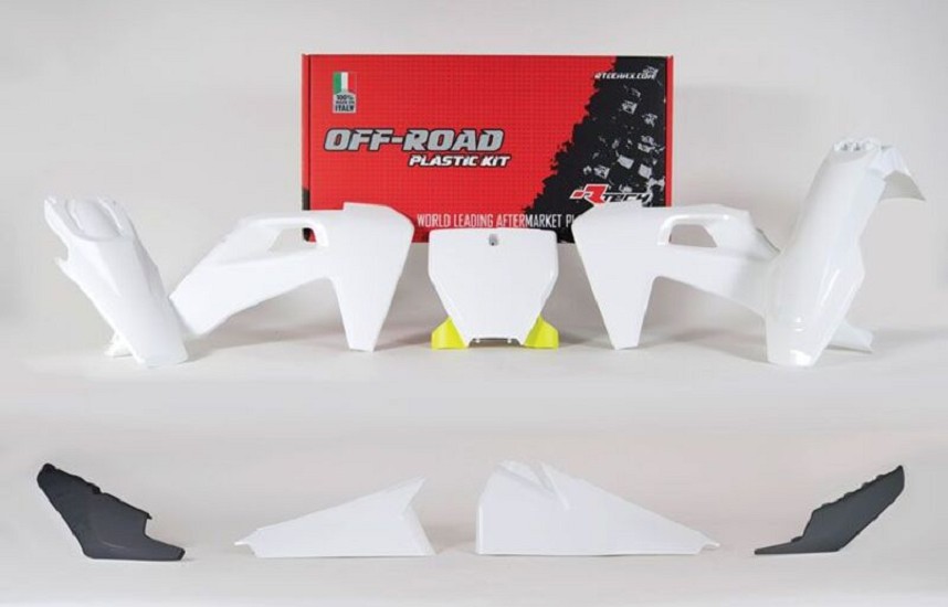 RACETECH Plastik-Kit Originalfarbe (2020) Husqvarna RACETECH Plastik-Kit Originalfarbe (2020) Husqvarna