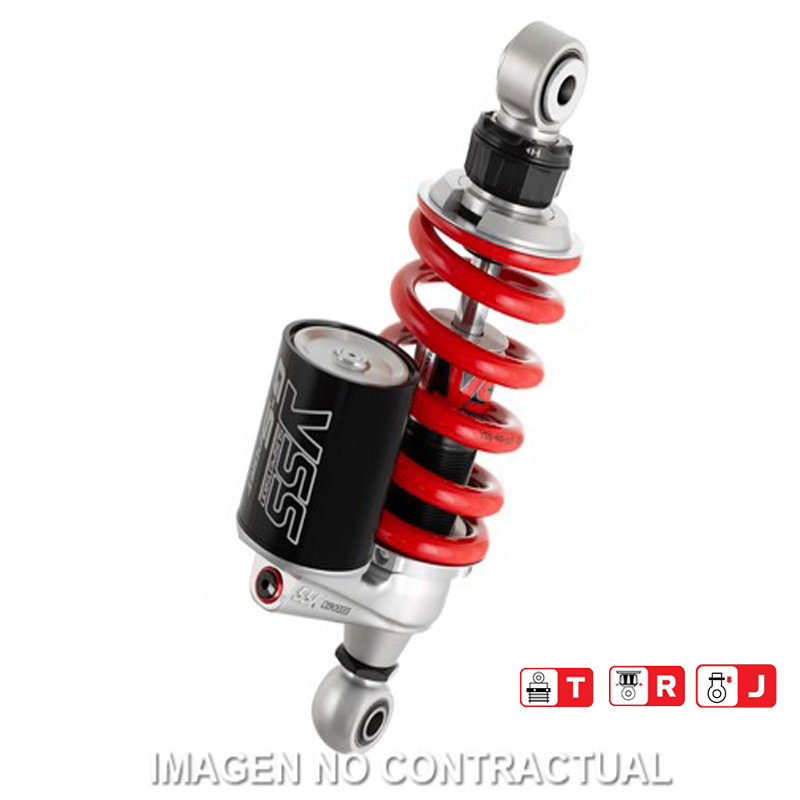 Federbein U302-Serie Mono hinten passend für Honda Grom 125 (20) MU302-240TRJ-08-858