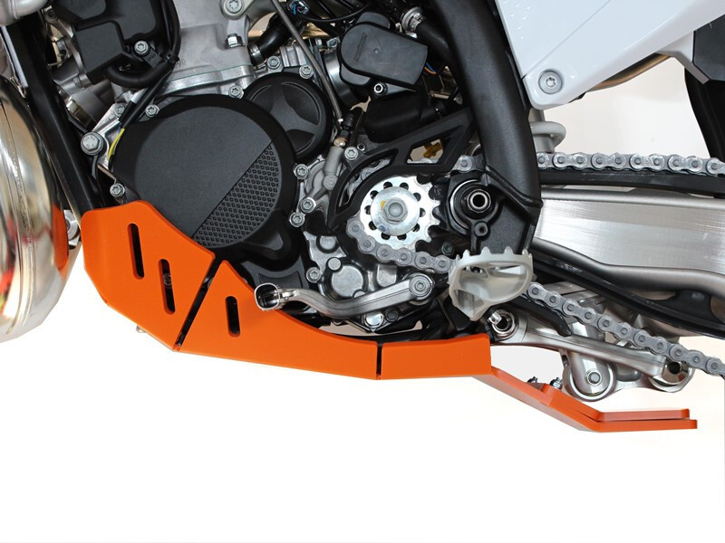 AXP Motorschutz Unterfahrschutz HDPE 6mm - passend für KTM