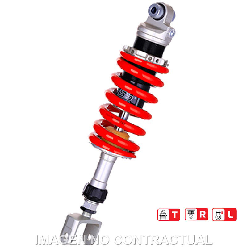 Federbein Z456-Serie Mono hinten für Line passend für Honda VF 750 F (83-84) MZ456-370TRL-10-85