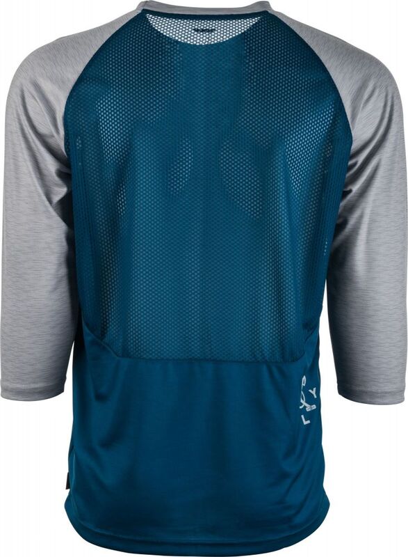 FLY RACING Ripa 3/4 MTB Jersey - Grau/Blau