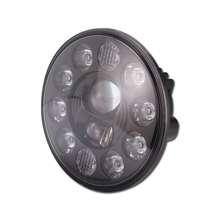 Scheinwerfereinsatz 10-LED 7 schwarz Scheinwerfereinsatz 10-LED 7 schwarz