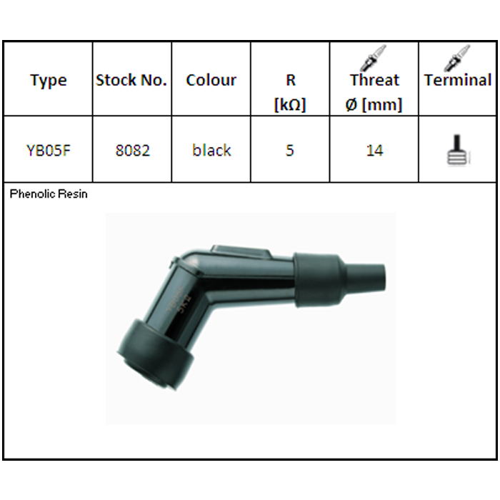 NGK Zündkerzenstecker YB05F