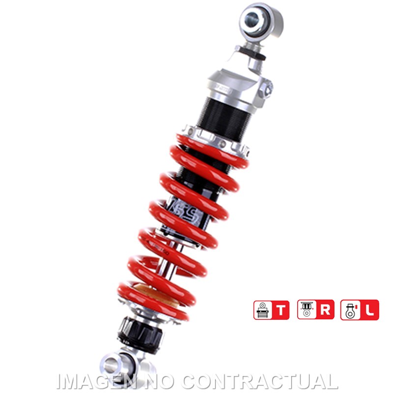 Federbein Z366-Serie Mono hinten passend für Yamaha SRX 400 / 600 (90-) MZ366-300TRL-19-85