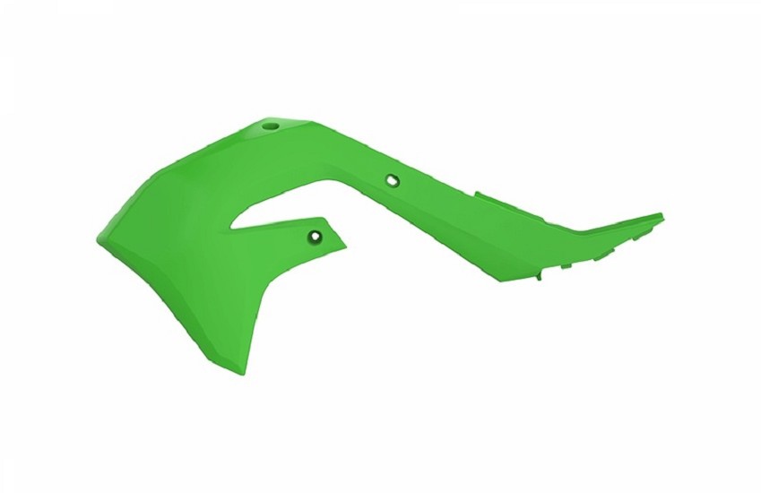 POLISPORT Kühlerspoiler seitlich Grün passend für Kawasaki KX450