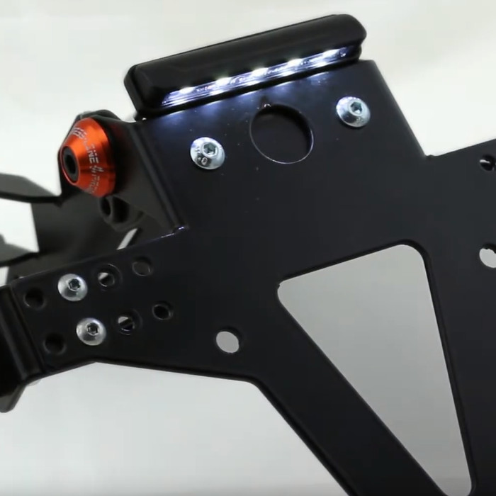 LED-Kennzeichenbeleuchtung Nice ABS schwarz