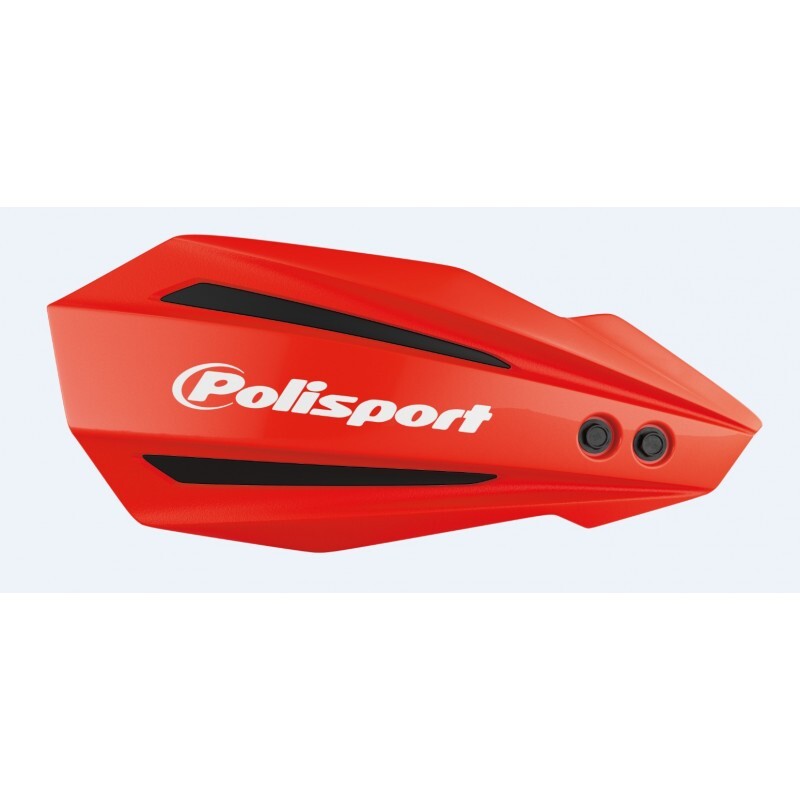 POLISPORT Handguards MX BULLIT Rot - passend für Honda CRF