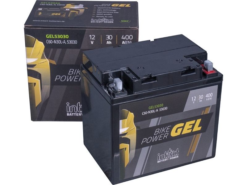INTACT Bike Power-Batterie GEL C60-N30L-A