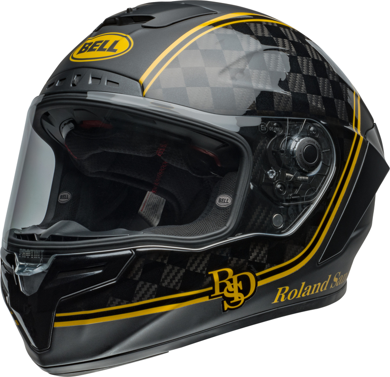 BELL Race Star DLX Flex Helm - RSD Player Matte/Gloss Black/Gold