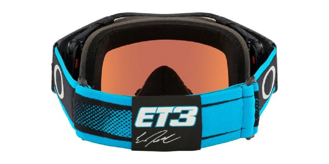 OAKLEY Airbrake MX Goggle - Eli Tomac Signature Prizm MX Sapphire Linse OAKLEY Airbrake MX Goggle - Eli Tomac Signature Prizm MX Sapphire Linse