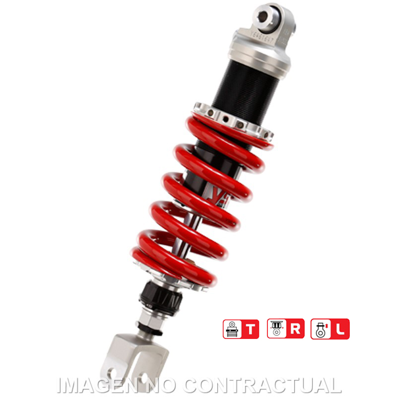 Federbein Z456-Serie Mono hinten passend für Honda VF 500 F/F2 Interceptor (84-87) MZ456-340TRL-19-85
