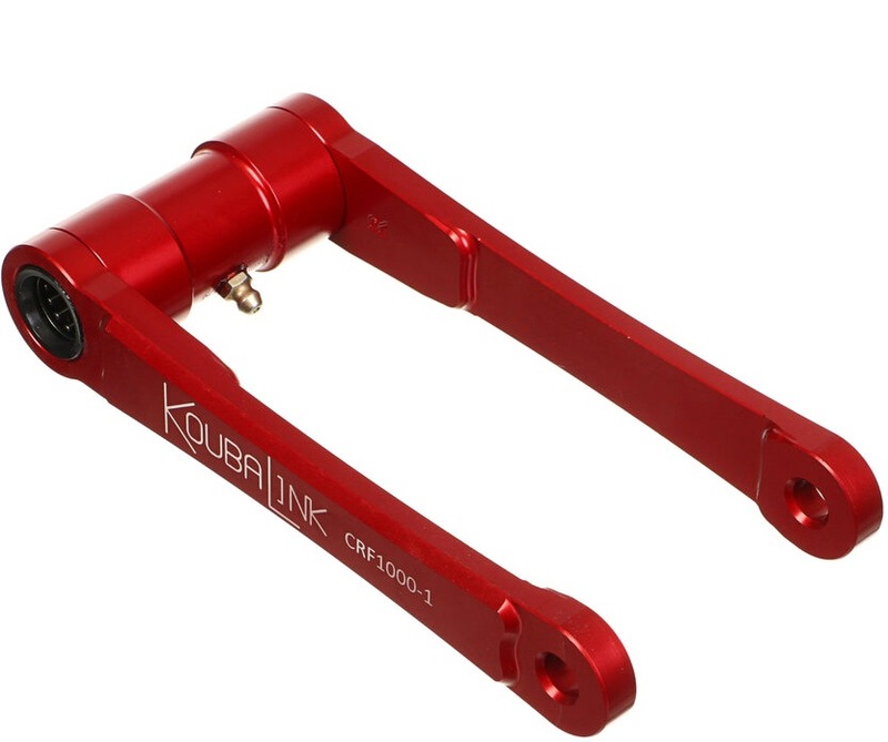 KOUBALINK Tieferlegungssatz (22.2 mm) Rot - passend für Honda CRF1000 / 1100 Africa Twin KOUBALINK Tieferlegungssatz (22.2 mm) Rot - passend für Honda CRF1000 / 1100 Africa Twin