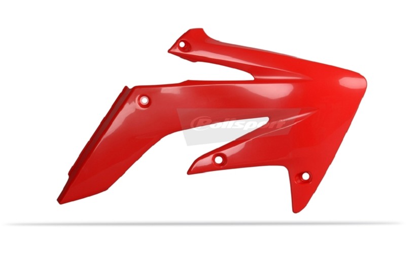POLISPORT Kühlerspoiler seitlich CRF250R 04-09 Rot