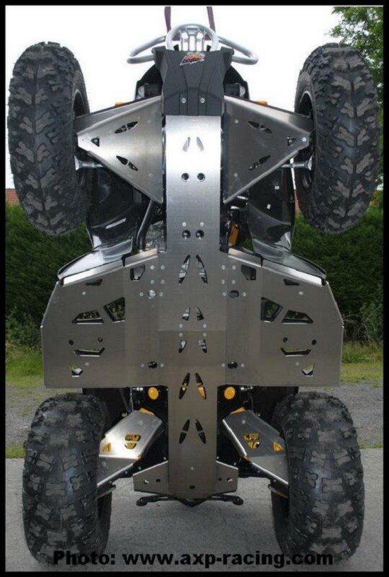 AXP Unterfahrschutz mittig - Aluminium 6 mm Can-Am Renegade G2 AXP Unterfahrschutz mittig - Aluminium 6 mm Can-Am Renegade G2