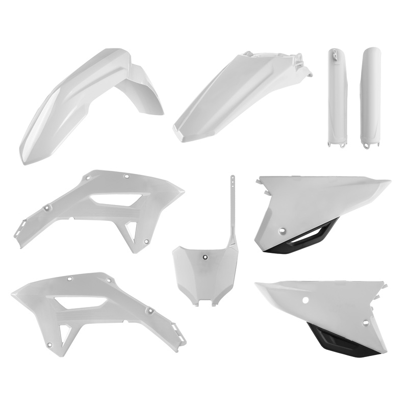 POLISPORT Plastic Kit - White (21-22) passend für Honda CRF450RX