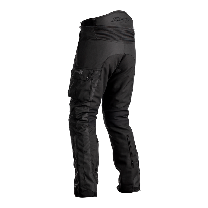 RST Pro Series Adventure-X CE Textile Pants - Schwarz/Schwarz Größe 3XL Langes Bein