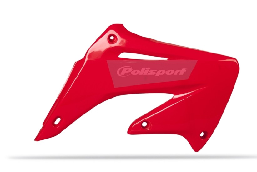 POLISPORT Kühlerspoiler seitlich CR125-250 02-07 Rot