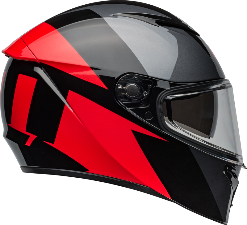 BELL Lithium Helm - Shear Gloss Metallic Gray/Red BELL Lithium Helm - Shear Gloss Metallic Gray/Red
