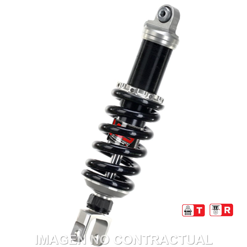 Federbein Z456-Serie Mono hinten passend für BMW F 800 R (09-14) MZ456-350TR-05-88