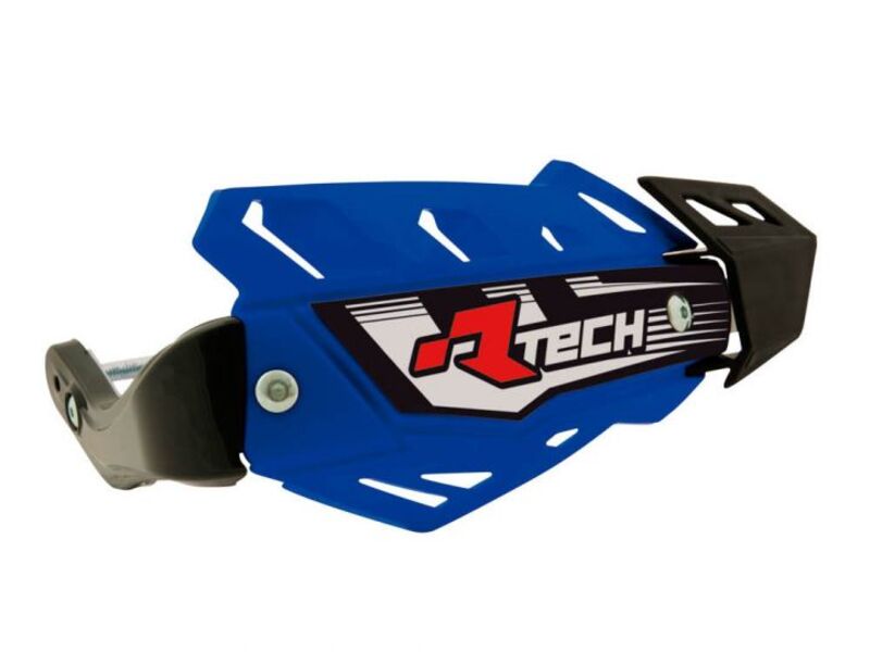 RACETECH FLX Quad Handschützer Blau mit Befestigungskit RACETECH FLX Quad Handschützer Blau mit Befestigungskit