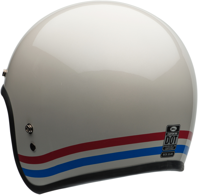 BELL Custom 500 Helm - Stripes Pearl