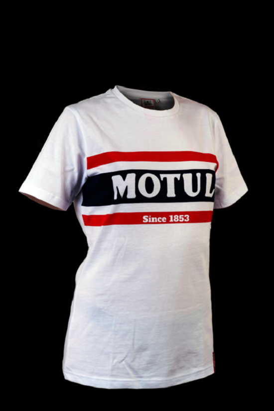 MOTUL Striped T-Shirt for men - Men White MOTUL Striped T-Shirt for men - Men White