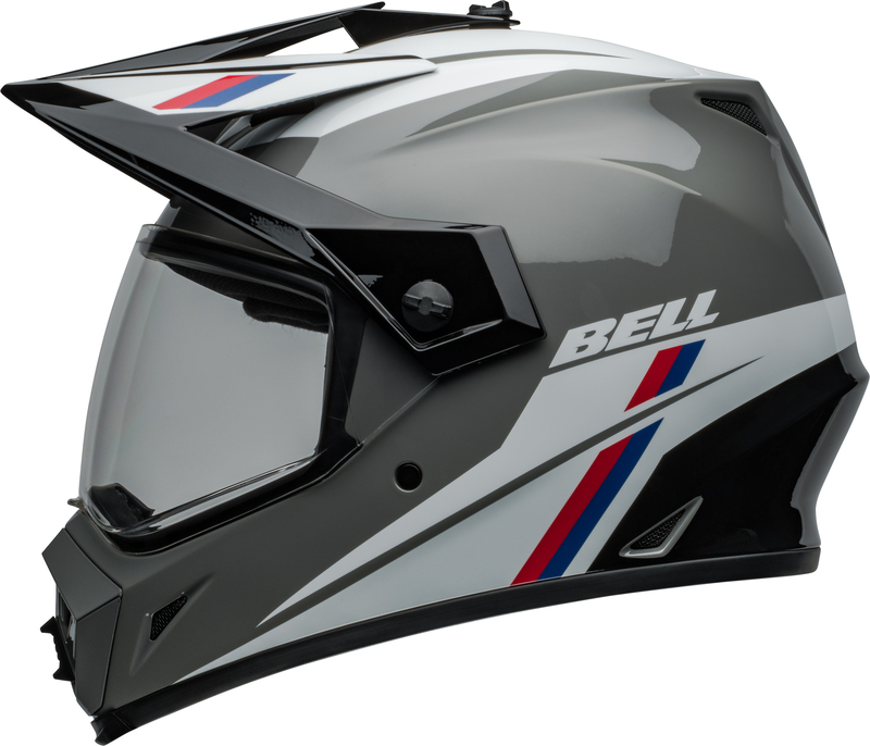BELL MX-9 Adventure MIPS Helm - Alpine Gloss Nardo/Black