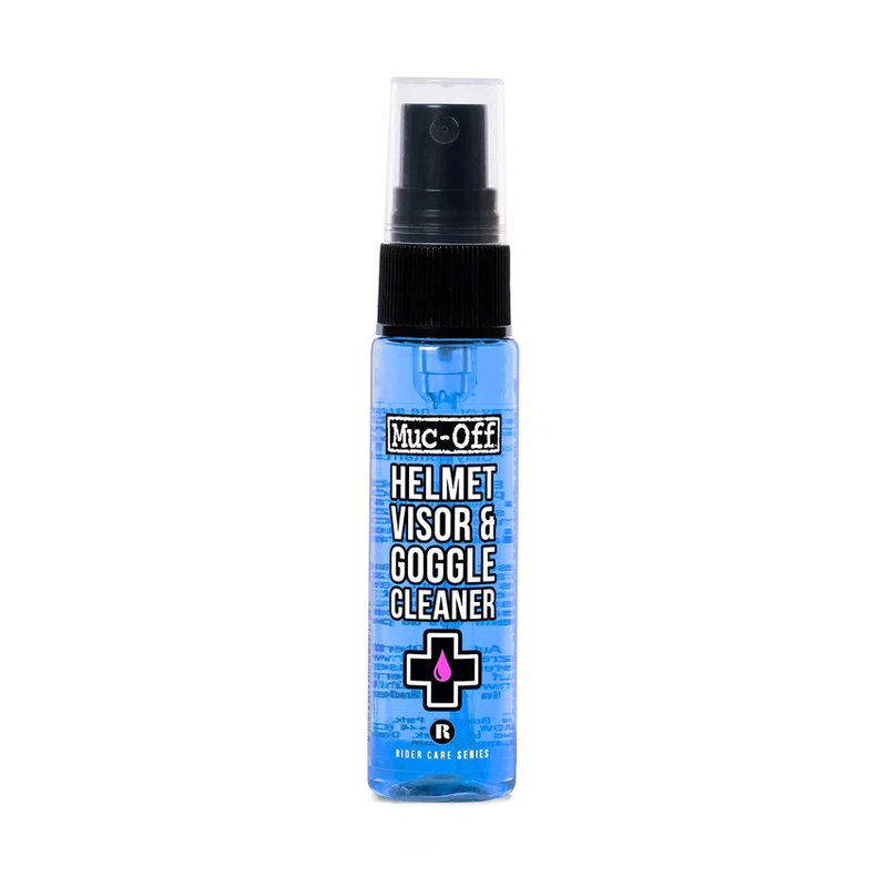 MUC-OFF Helm Visier & Sportbrille Reiniger - Spray 30ml x18