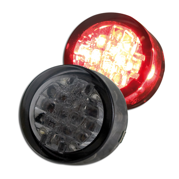 LED-Einbaurücklicht Twenty getönt