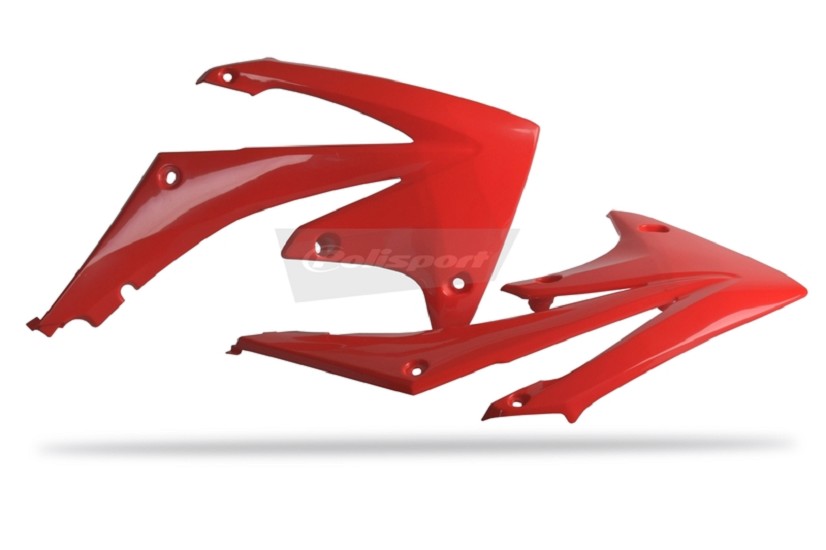 POLISPORT Kühlerspoiler seitlich CRF250-450R 10-12 Rot