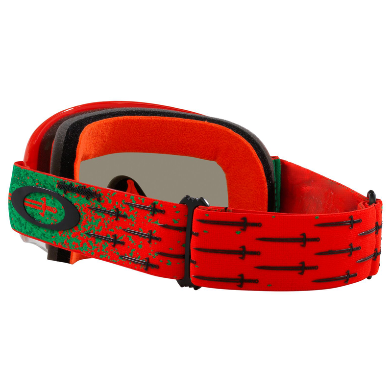 OAKLEY O Frame MX Brille TLD Carrack Orange - Dunkel graue Linse