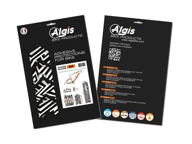 ALGIS Texture Frame Guards Kit M - Black Lines ALGIS Gloss Frame Guards Kit M - Black Lines
