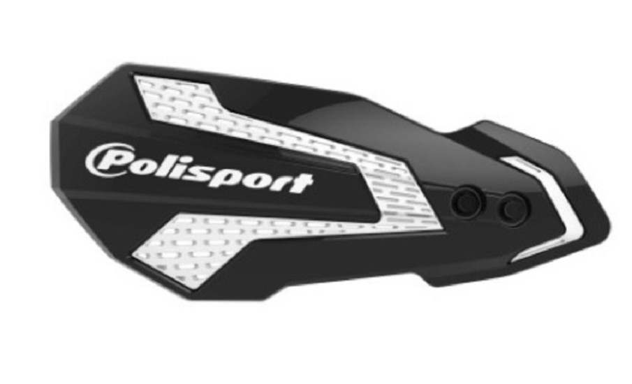 POLISPORT Handschutz MX Flow Schwarz/Weiß POLISPORT Handschutz MX Flow Schwarz/Weiß