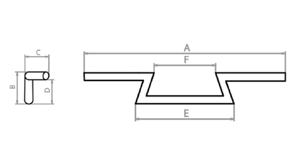 FEHLING Z-Lenker 1 Zoll MK, 3LL, Chrom FEHLING Lenker FEHLING - Z-Lenker, 1 Zoll, mit Aussparung für Elektrokabel (für alle HD ab Bj. 82)