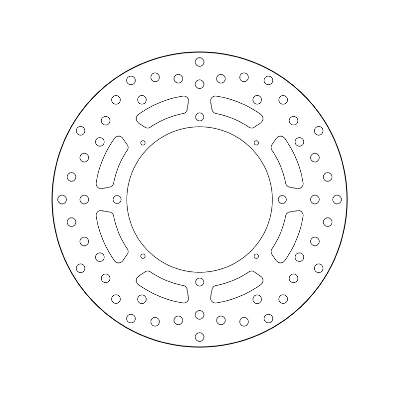 BREMBO Serie Oro rund starr Bremsscheibe