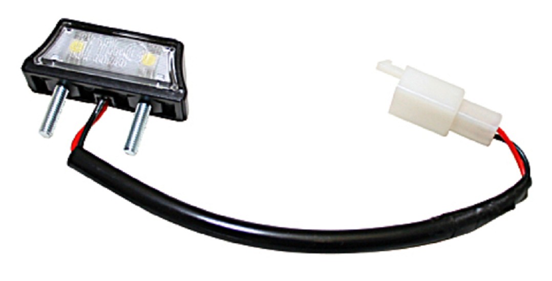 HIGHSIDER smart LED Kennzeichenbeleuchtung, schwarz