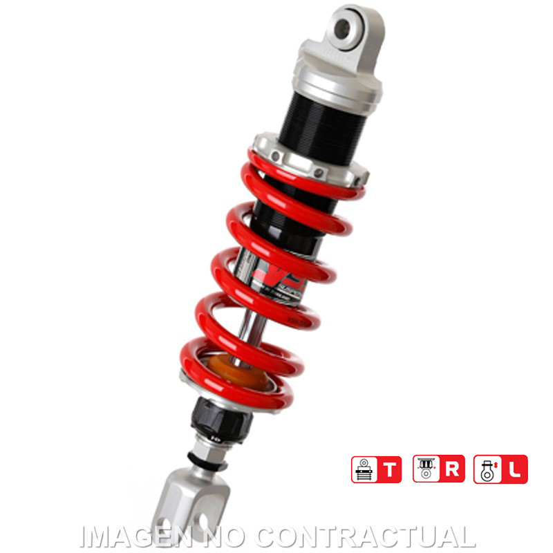 Federbein Z456-Serie Mono hinten für Kompatibel mit TRIUMPH Legend 900 (98-01),Thunderbird (95-04) MZ456-340TRL-16-85
