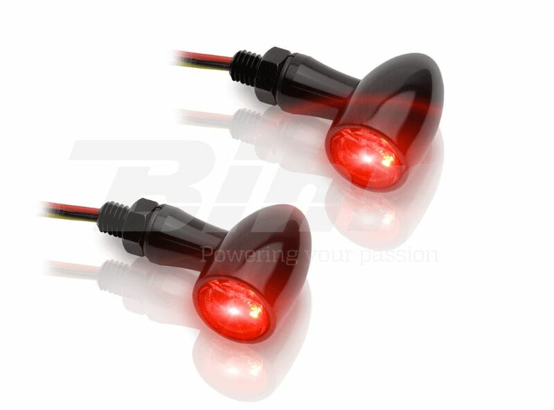 V-PARTS Blinker LED 12 V Alu schwarz
