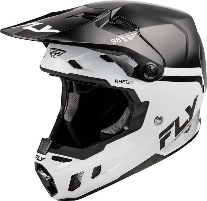 FLY RACING Formula CC Objective Helm - Schwarz/Weiß FLY RACING Formula CC Objective Helm - Schwarz/Weiß