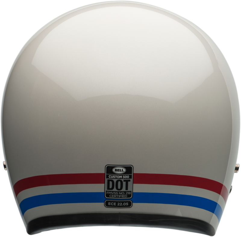 BELL Custom 500 Helm - Stripes Pearl